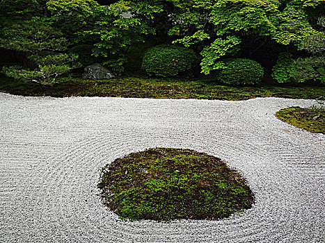 日本,京都,石头,花园,寺院