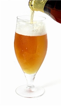 玻璃杯,啤酒,泡沫,白色背景,背景