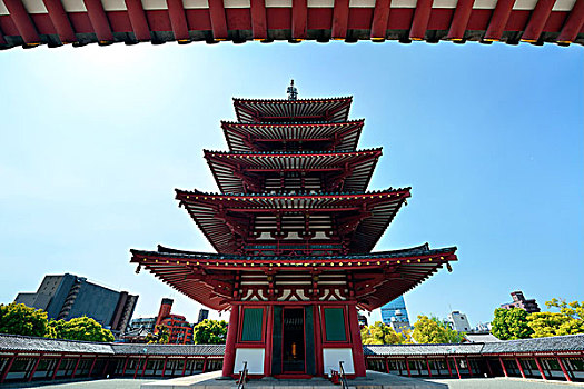 庙宇,大阪,日本