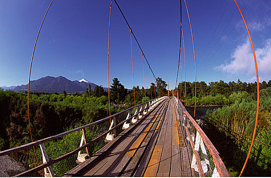 吊桥,智利