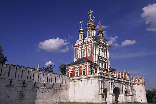 俄罗斯,莫斯科,寺院,入口