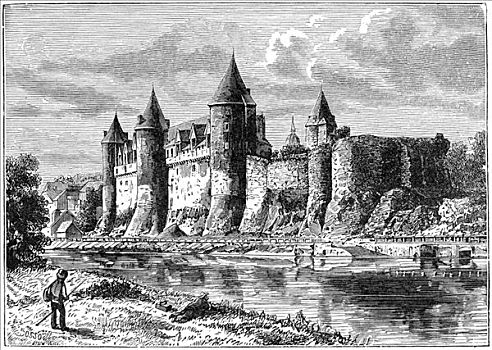 城堡,法国,1898年,艺术家