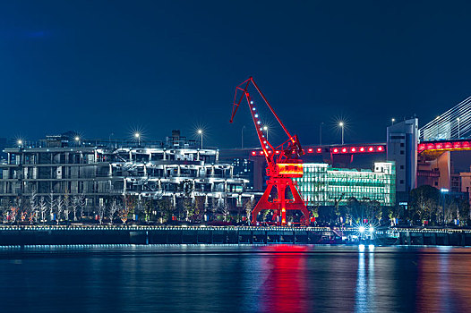 杨浦滨江夜景