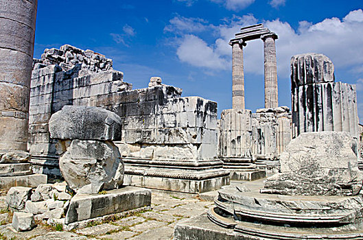 狄迪玛,古老,爱奥尼亚,现代,土耳其,寺庙,阿波罗