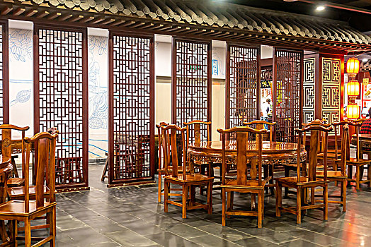 中式风格餐馆