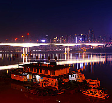 重庆城市风光夜景