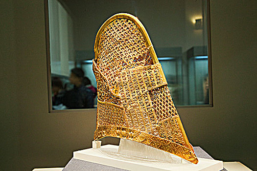 金色,帽,博物馆,庆州国家博物馆,庆州,韩国