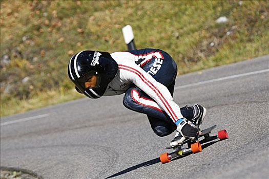 下坡,滑板,比赛,2008年,坏,巴伐利亚,德国