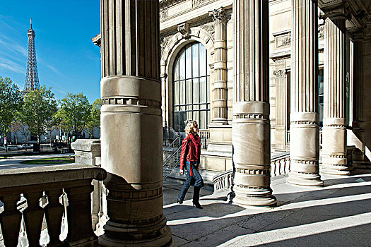 法国,巴黎,16世纪,地区,巴黎人,女人,柱子,宫殿,博物馆,时尚,城市,建筑师,1894年
