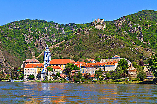 多瑙河,瓦绍,山谷,奥地利
