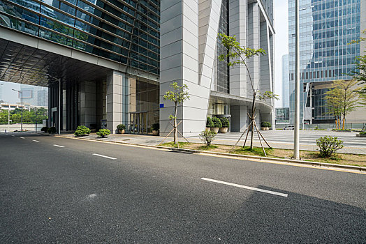 公路和现代城市建筑