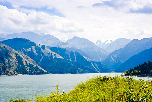 天山天池,新疆旅游