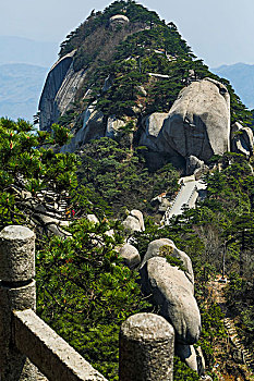 天柱山风光