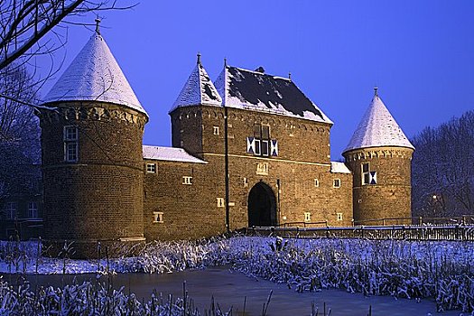 城堡,奥伯豪森,北莱茵威斯特伐利亚,德国,欧洲