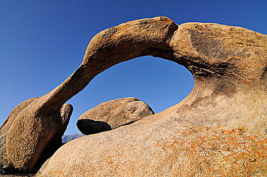拱形,自然,花冈岩,阿拉巴马山丘,加利福尼亚,美国,北美