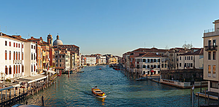 全景,大,运河,威尼斯,意大利