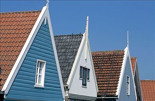 房子,山墙,荷兰