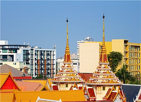 泰国,庙宇,曼谷