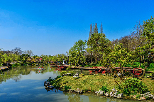 扬州瘦西湖景观