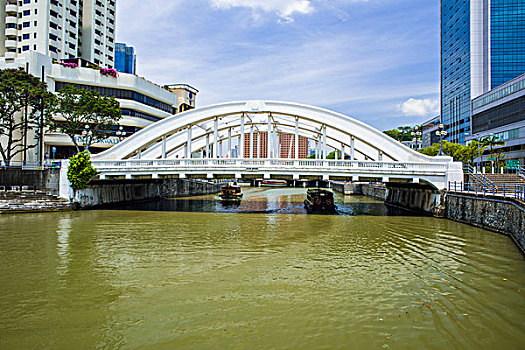 新加坡河风光