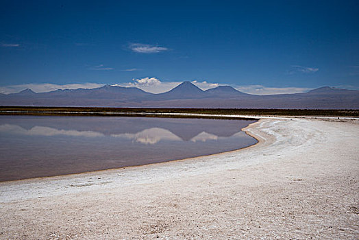 风景,泻湖,国家级保护区,佩特罗,阿塔卡马沙漠,省,安托法加斯塔大区,智利