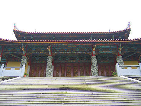 沙县淘金山寺院