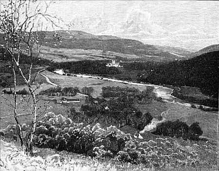 巴尔莫拉尔,城堡,苏格兰,19世纪,艺术家