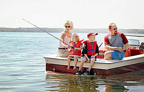 家庭,钓鱼
