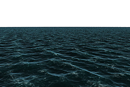 电脑合成,深蓝,海洋