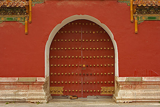 景山公园的红门