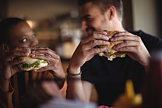 幸福伴侣,汉堡包,餐馆