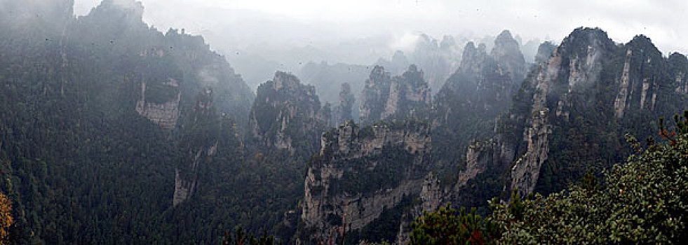 湖南张家界天子山国家森林公园