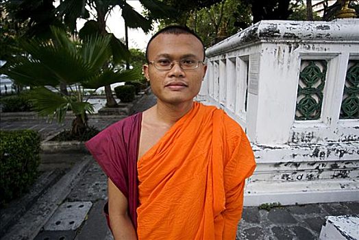肖像,僧侣,泰国