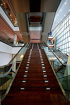 重庆大剧院建筑结构楼梯