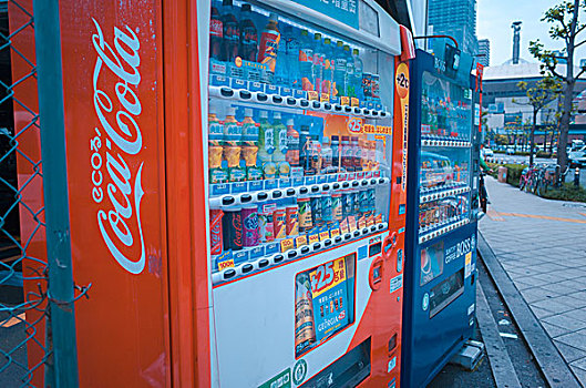 日本自动售货机