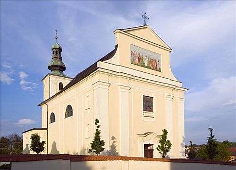 教堂,地区,北方,摩拉维亚,捷克共和国,欧洲