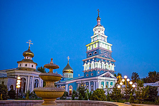 乌兹别克斯坦,塔什干,东正教,大教堂