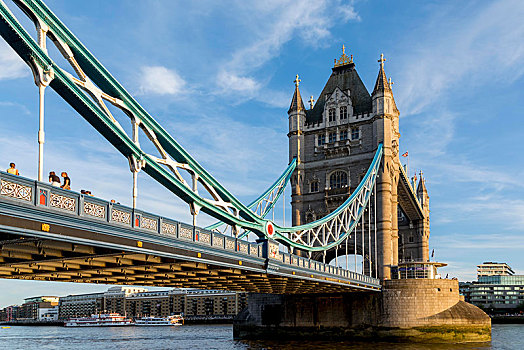 塔桥,伦敦,英国,欧洲