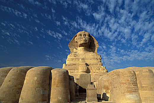 埃及,吉萨金字塔,狮身人面像,复杂,高原