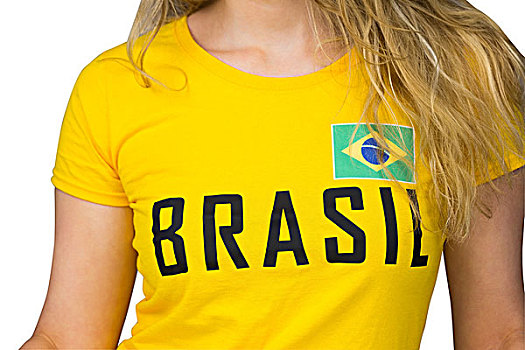球迷,巴西,t恤
