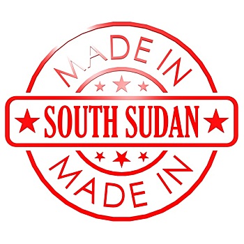 南,苏丹,红色,徽章