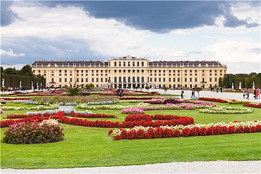 设计,花园,美泉宫,维也纳