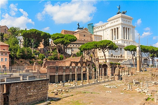 古罗马广场,罗马,意大利