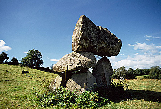爱尔兰,巨石墓