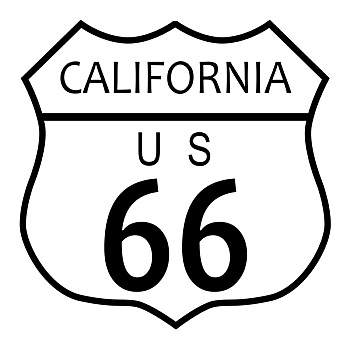 66号公路,加利福尼亚