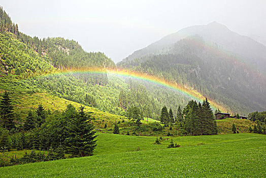 彩虹,施蒂里亚,奥地利,欧洲