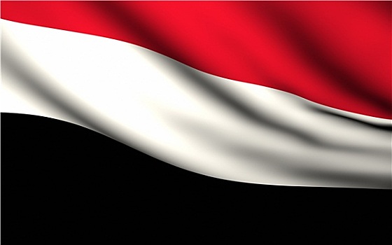 飞,旗帜,也门