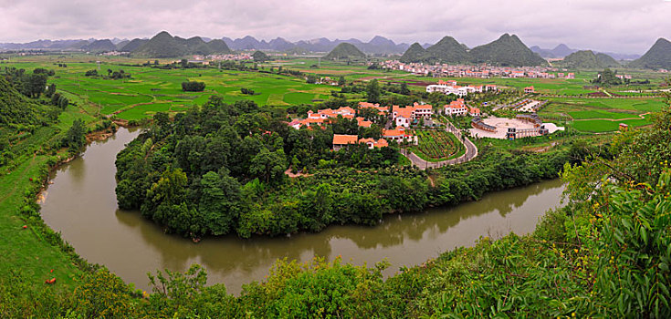 平坝小河湾