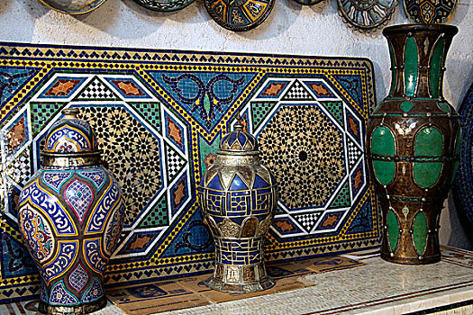 非洲,摩洛哥,陶瓷