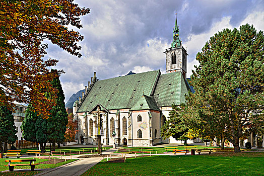 教区教堂,玛丽亚,提洛尔,奥地利,欧洲